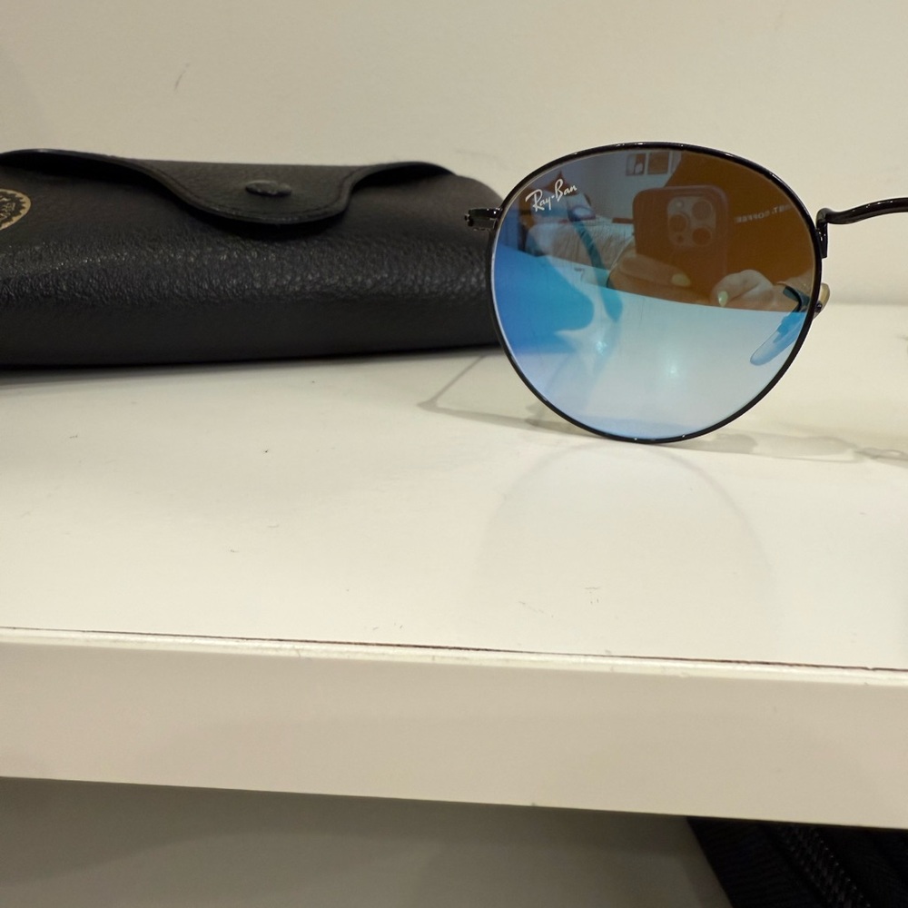 Ray-Ban Round Flash with Gradient Lenses - Picture 3 of 8